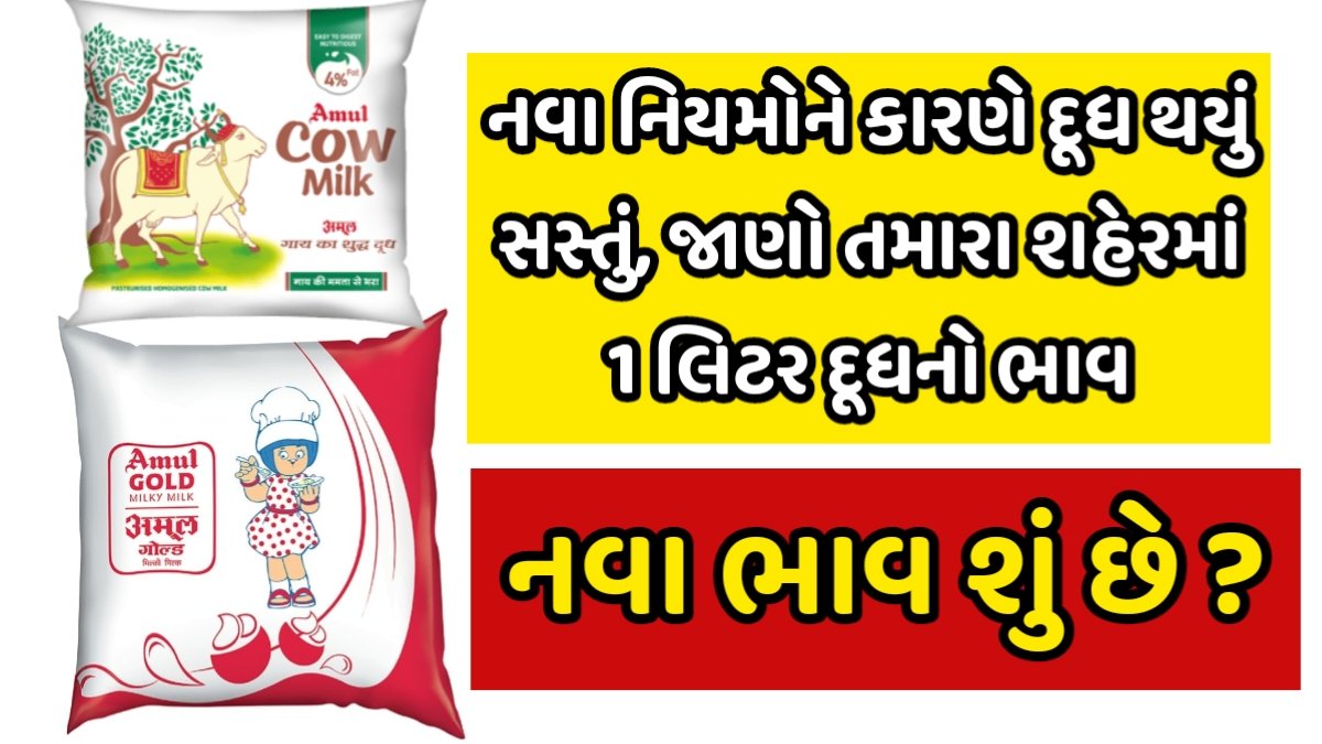 Today Amul Milk Price